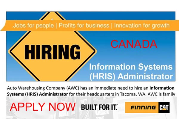Photo of HRIS Administrator Wanted at Finning Company Canada