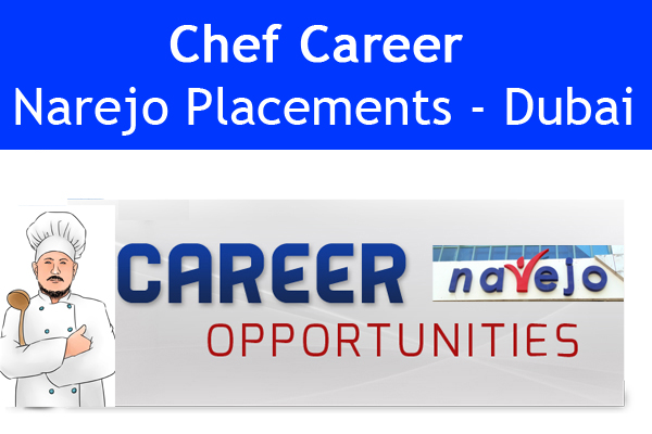 Chef Career Narejo Placements - Dubai