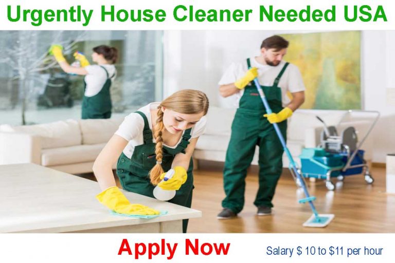 House Cleaner Needed
