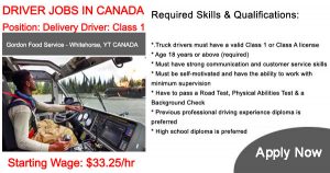 driver jobs in canada 2023