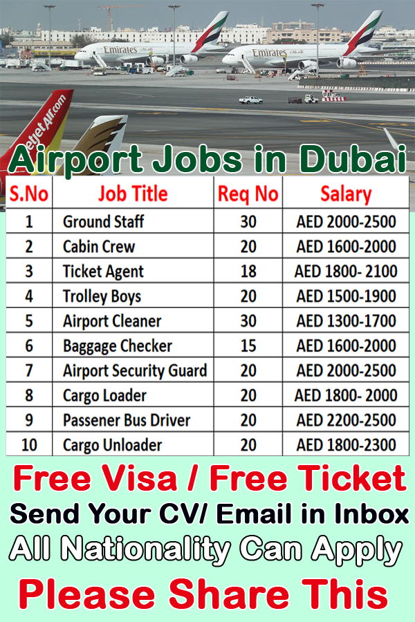Photo of Dubai Airport Jobs