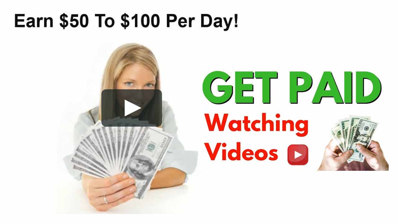 Make money by watching videos