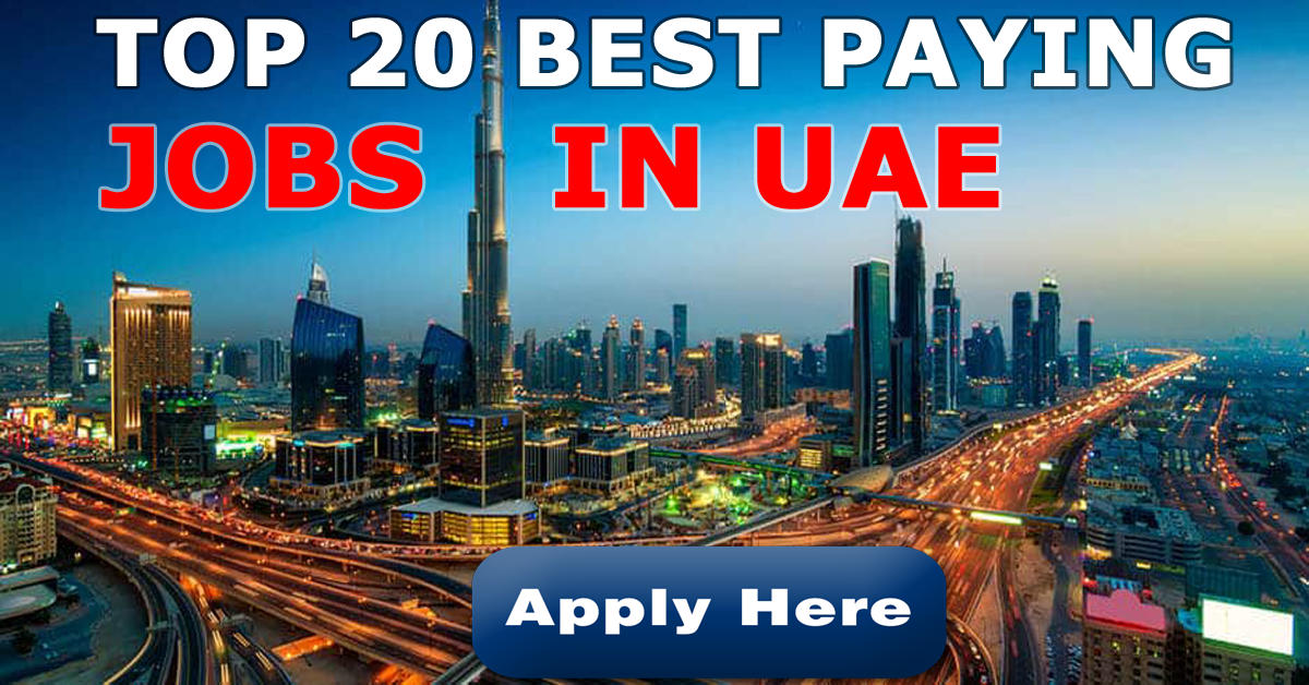 Best Paying Jobs in UAE