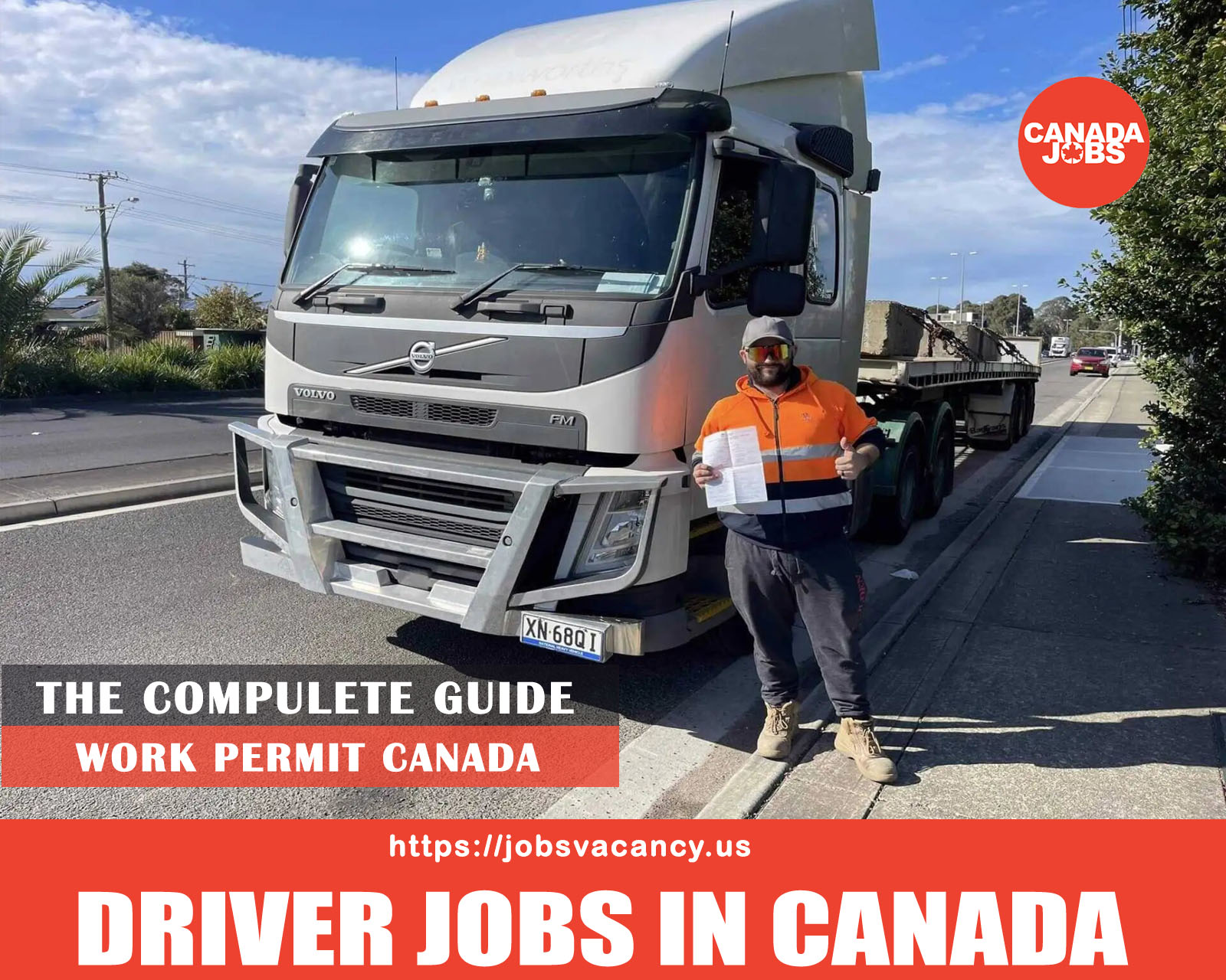 Driver Jobs in Canada With Visa Sponsorship